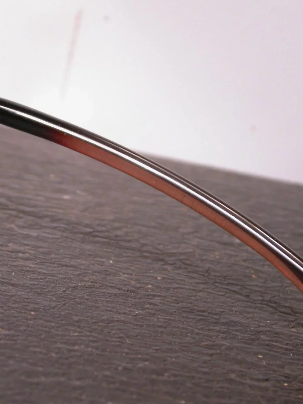 Tom Ford Amber Fade Clear Round Sunglasses Italy FRAME ONLY